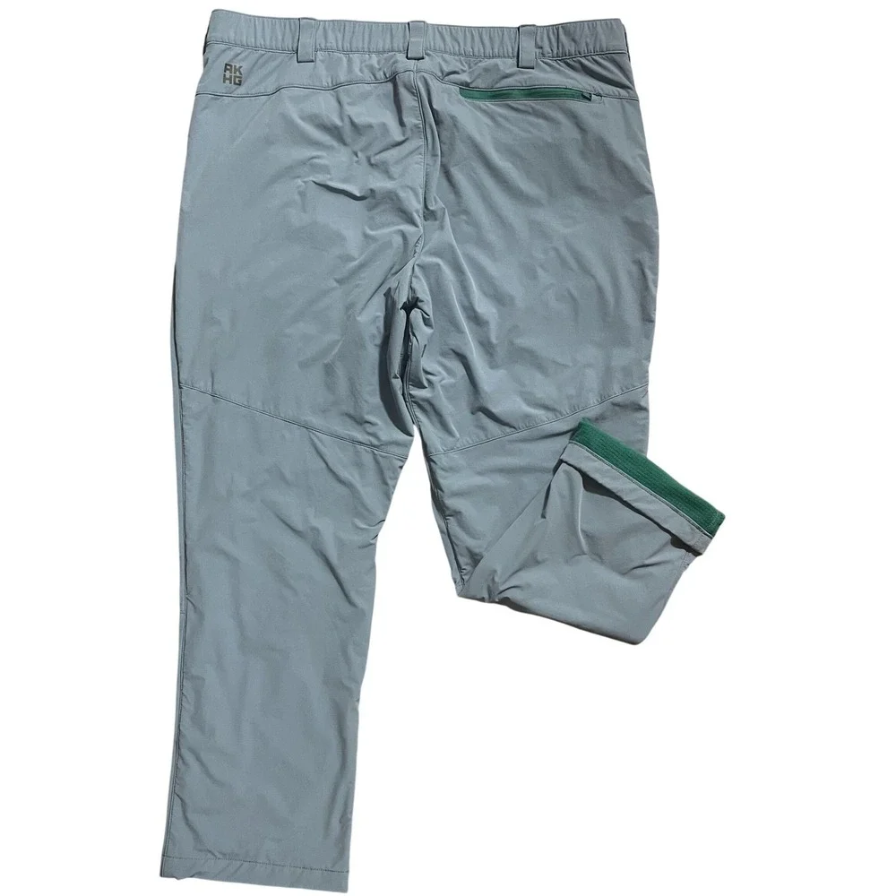 Alaskan Hardgear Duluth Trading Co Fleece Lined Pants Gray Green 42x30 Standard